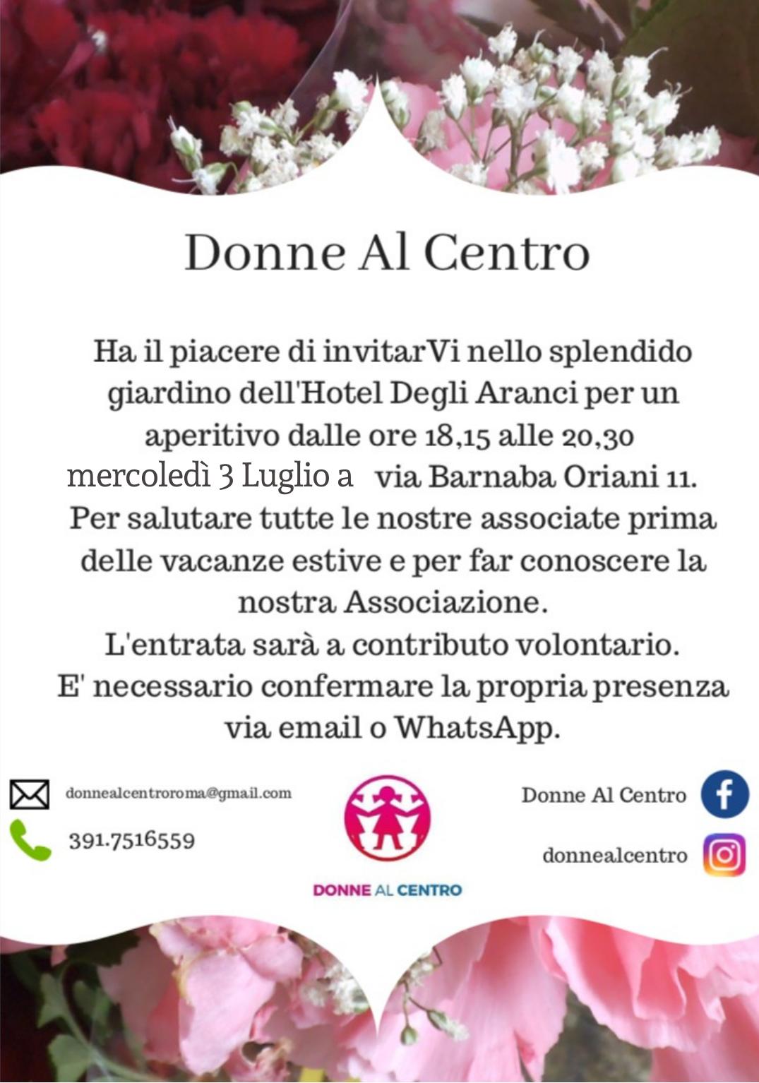 locandina aperitivo luglio